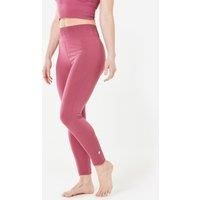 High-waisted Second-skin Long Yoga Leggings - Ash Pink