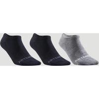 Rs 160 Low Sports Socks 3-pack - Black/grey