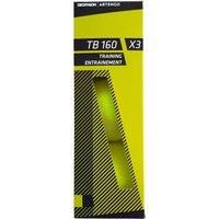 Artengo Tennis Ball Bounce Outdoor Sport Tb160 Tri Pack Yellow