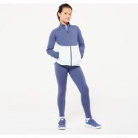 Kids Girls Tracksuit Synthetic Breathable - Zipped Top + Leggings S500 Domyos