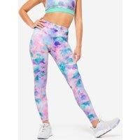 Women's High-waisted Fitness Cardio Leggings - Print