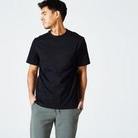 Men's Fitness T-shirt 500 Essentials - Black