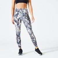 Women's High-waisted Fitness Cardio Leggings - Print