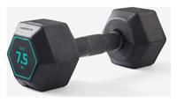 Corength Dumbbell Weight Training Crosstraining Hex Workout Weight Fitnes 7.5 Kg