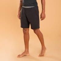 Men's Lightweight Dynamic Yoga Shorts - Black