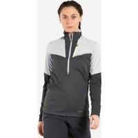 Women's Trail Running Long-sleeved Softshell Jersey - Grey