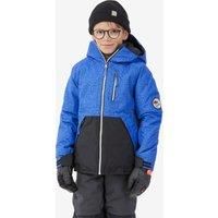 Kids Snowboard Enfant Snb 500 Jacket Park Blue Design