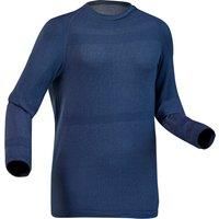 Kids Ski Base Layer Seamless Top - Bl 100 - Grey