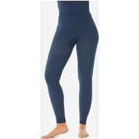 Womens Seamless Ski Base Layer Bottoms - Bl 500 - Navy Blue