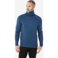 Men's Bl 520 Skiing Base Layer With High Turtleneck - Dark Blue