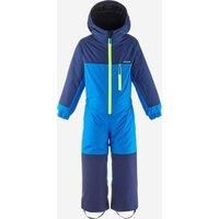 Kids Warm And Waterproof Ski Suit - 100 Blue