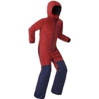 Kids' Ski Suit - Maroon/navy