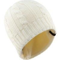 Kids Ski Hat Cable Knit Ecru