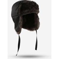 Adult Ushanka Ski Hat Firstheat - Black