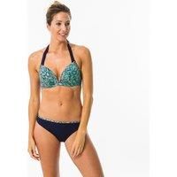 Olaian Elena Women Push-Up Swimsuit Top Bikini With Fixed Padded Cups Foly