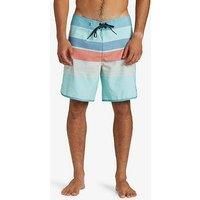 Quiksilver Mens Everyday Stripe 19 Inch Board Shorts - Off White