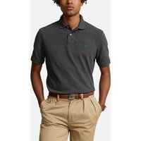 Polo Ralph Lauren  POLO COUPE DROITE EN COTON BASIC MESH  men's Polo shirt in Grey