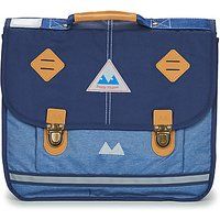 Poids Plume  NEW LIGHT CARTABLE 38 CM  boys's Briefcase in Blue