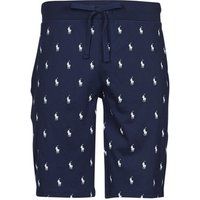 Polo Ralph Lauren Men's All Over Print Slim Lounge Shorts - Cruise Navy - S