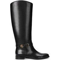 Lauren By Ralph Lauren Brooke Knee High Boot - Black