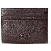 Polo Ralph Lauren Grained Leather Card Holder - Brown