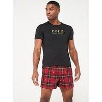 Polo Ralph Lauren T-Shirt And Woven Boxer Pyjama Gift Set - Multi