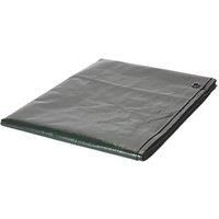 Brown & green Tarpaulin (L)3m (W)2m