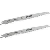 Erbauer Universal fitting Reciprocating saw blade S1531L Pack of 2