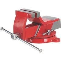 Heavy Duty Bench Vice Swivel Base Workshop Engineers Vyce Vise Clamp Jaw Work