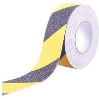 Anti-Slip Tape Black / Yellow 18m x 50mm (490JJ)