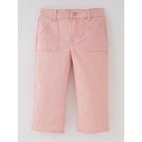 Levi'S Girls Cropped Wide Leg Jeans - Quartz Pink