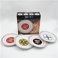 ABYstyle One Piece Emblems Set of 4 Porcelain Plates