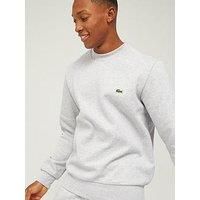 Lacoste Men/'s Sh9608 Sweatshirts, Silver China, S