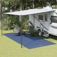 Camping Floor Mat Blue 6x2.5 m