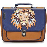 CARAMEL & CIE  CARTABLE 32 CM SIMBA  boys's Briefcase in Blue