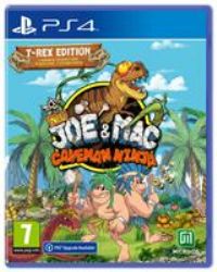 New Joe & Mac: Caveman Ninja - T-Rex Edition (PS4)