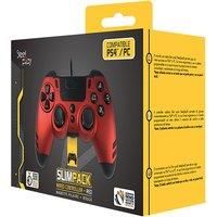 Lexip SteelPlay Slim Pack Wired Controller (Ruby Red) - PlayStation 4