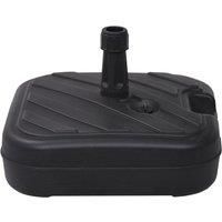 Umbrella Base Sand/Water Filled 24 L Black