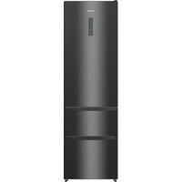 Hisense RM469N4AFEUK 60cm Free Standing Fridge Freezer Black Gloss E Rated