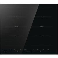 HISENSE HI6442BSCE 60 cm Electric Induction Hob - Black, Black