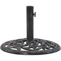 Umbrella Base Bronze 12 kg 48 cm Cast Iron