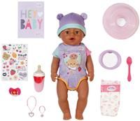 BABY born Eva, ££Baby Doll with 10 Functions and Accessories, For Children Aged 3 and Over, Works without Batteries, 43cm Tall Doll, 836408 Zapf Creation