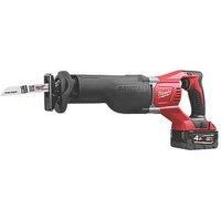 Milwaukee Cordless Sawzall Reciprocating Saw M18 BSX402C 18V2 x 4.0Ah