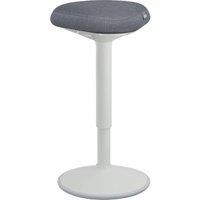 Leitz Ergo Active Standing Stool With Comfort Seat Light Grey