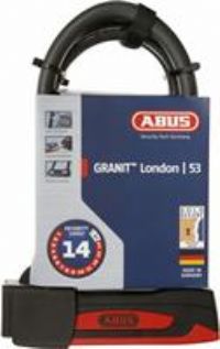 ABUS Granit London 53 Lock + Loop Cable RRP £75