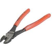 Knipex High Leverage Diagonal Cutter black atramentized, plastic coated 200 mm (self-service card/blister) 74 01 200 SB