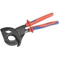 Knipex Cable Cutter (ratchet action) for steel wire armoured cables (SWA cable) black lacquered, with multi-component grips 315 mm 95 32 315 A