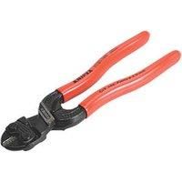 Knipex CoBolt® S Compact Bolt Cutters black atramentized, plastic coated 160 mm (self-service card/blister) 71 01 160 SB