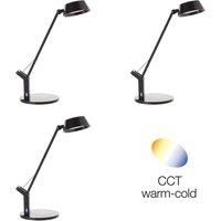 Brilliant Kalia LED desk lamp, black