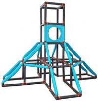 BIG KRAXXL The Giant climbing frame, garden fun for kids. For Children 3+ yrs. Holds 100kg. Easy assemble. Great for physical activity and motor skills. 140cm high and multiple combinations possible